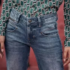 Jeans Freeman T Porter femme Alexa Straight bamba medium coupe droite
