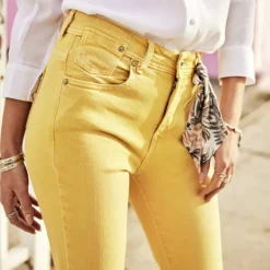 Jeans Freeman T Porter femme Gaelle California jaune