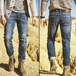 Jeans Freeman T Porter homme Jimmy Fahaa coupe droite straight