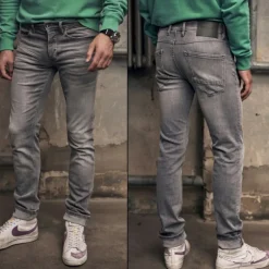Jeans homme Freeman T Porter Jimmy gris firenze