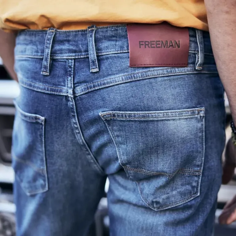 Jeans homme Freeman T Porter Dustee slim Paquito