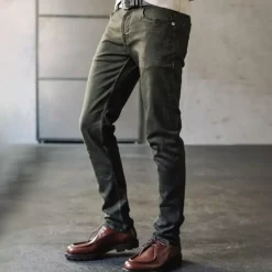 Jeans homme Freeman T Porter Jimmy kaki