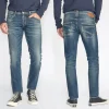 Jeans homme Le Temps des Cerises 711 slim w4067