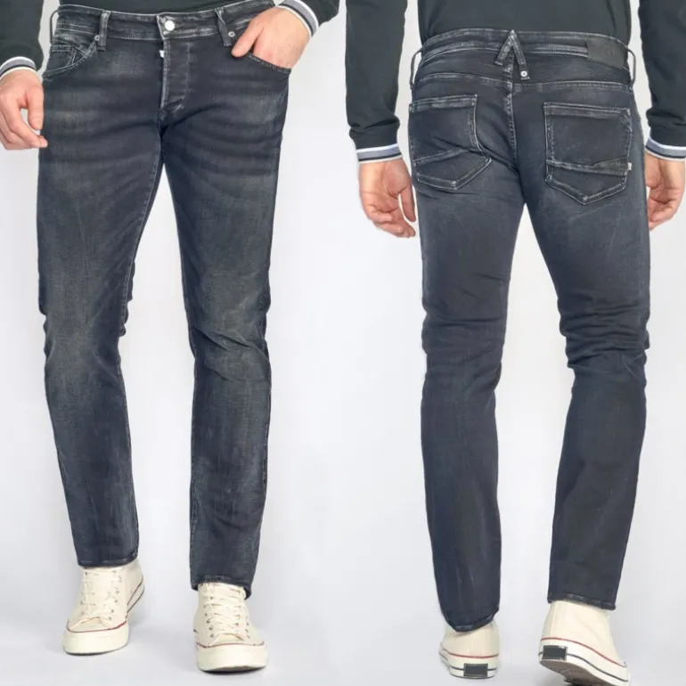 Jeans homme Le Temps des Cerises 812 w1376 coupe droite regular