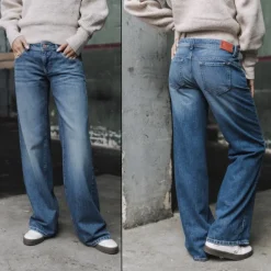 Jeans large Freeman T Porter femme Agatha Paolino