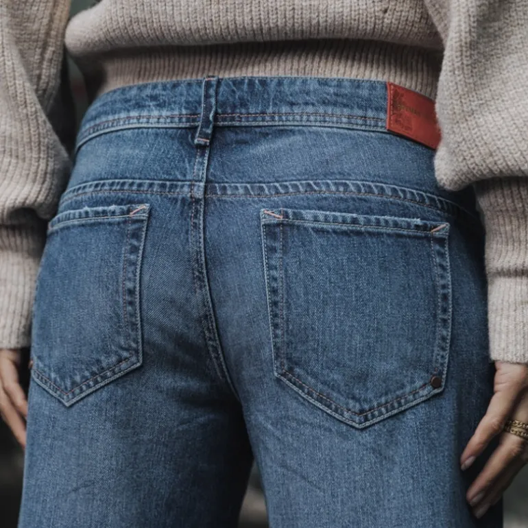Jeans large Freeman T Porter femme Agatha Paolino