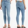 Jeans Levi's ® 720 high rise super skinny taille haute clair
