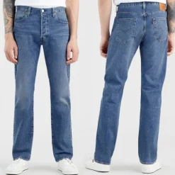 Jeans Levi's ® 501 originals coupe droite délavage Bulldog Indigo