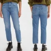 Jeans Levi's ® femme 501 Crop Medium Indigo Worn In