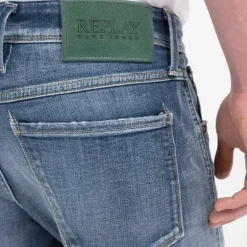 Jeans Replay homme anbass slim stone used