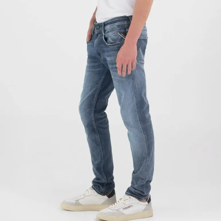 Jeans Replay homme anbass slim stone used