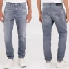 Jeans Replay homme Sandot Relaxed Tapered gris