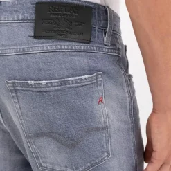 Jeans Replay homme Sandot Relaxed Tapered gris