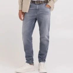 Jeans Replay homme Sandot Relaxed Tapered gris