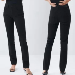 Jeans Salsa femme Secret Push in noir