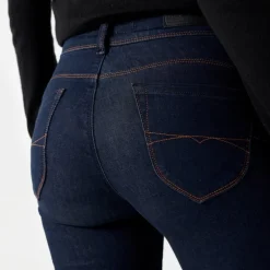 Jeans Salsa femme Secret coupe droite brut