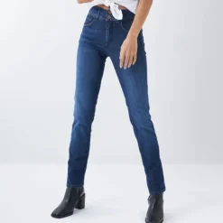 Jeans Salsa femme Secret Push in bleu medium