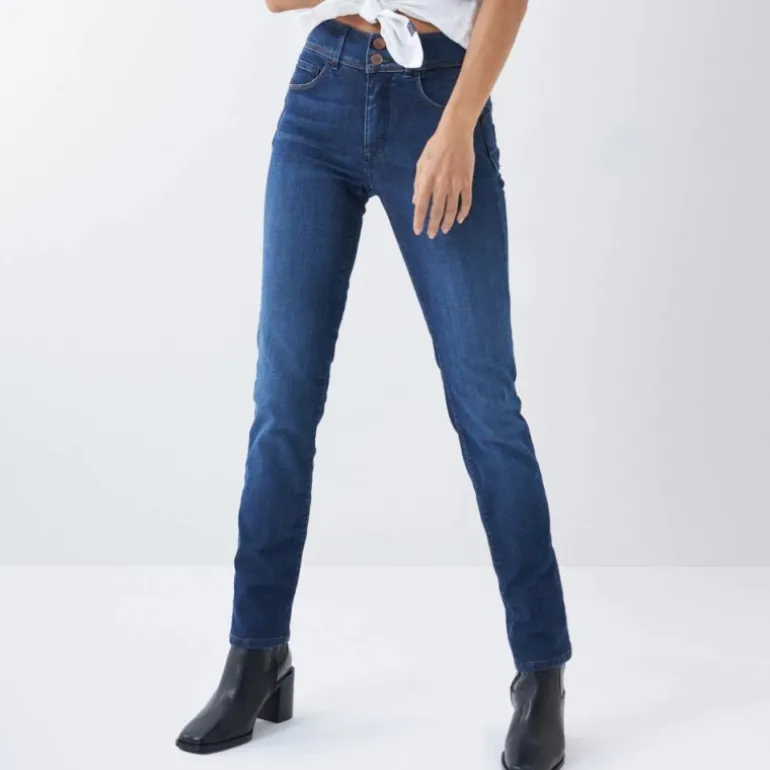 Jeans Salsa femme Secret Push in bleu medium