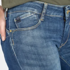 Jeans slim 7/8éme Le Temps des Cerises femme Pulp C w1333