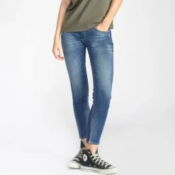 Jeans slim 7/8éme Le Temps des Cerises femme Pulp C w1333