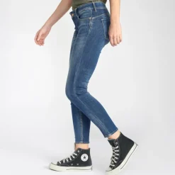 Jeans slim 7/8éme Le Temps des Cerises femme Pulp C w1333