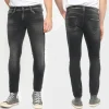 Jogg Jeans Le Temps des Cerises homme 711 noir W5098
