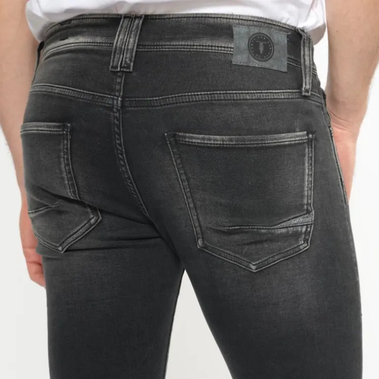 Jogg Jeans Le Temps des Cerises homme 711 noir W5098