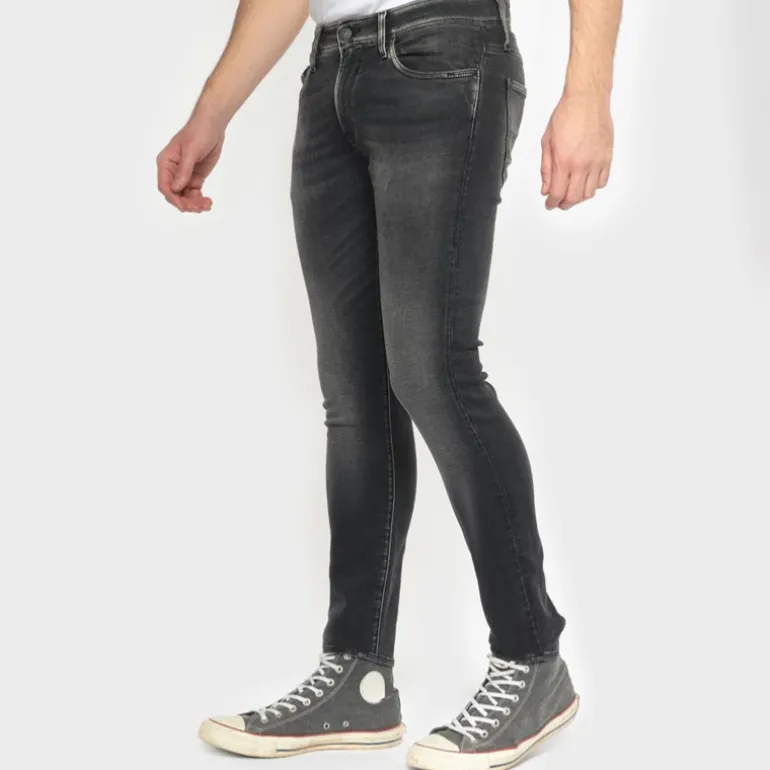 Jogg Jeans Le Temps des Cerises homme 711 noir W5098