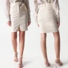 Jupe beige clair Salsa Jeans pour femme