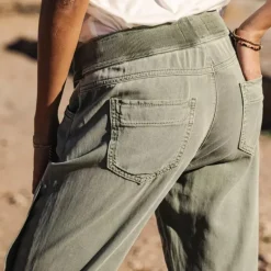 Pantalon cargo femme Freeman T Porter Celine Jazz kaki