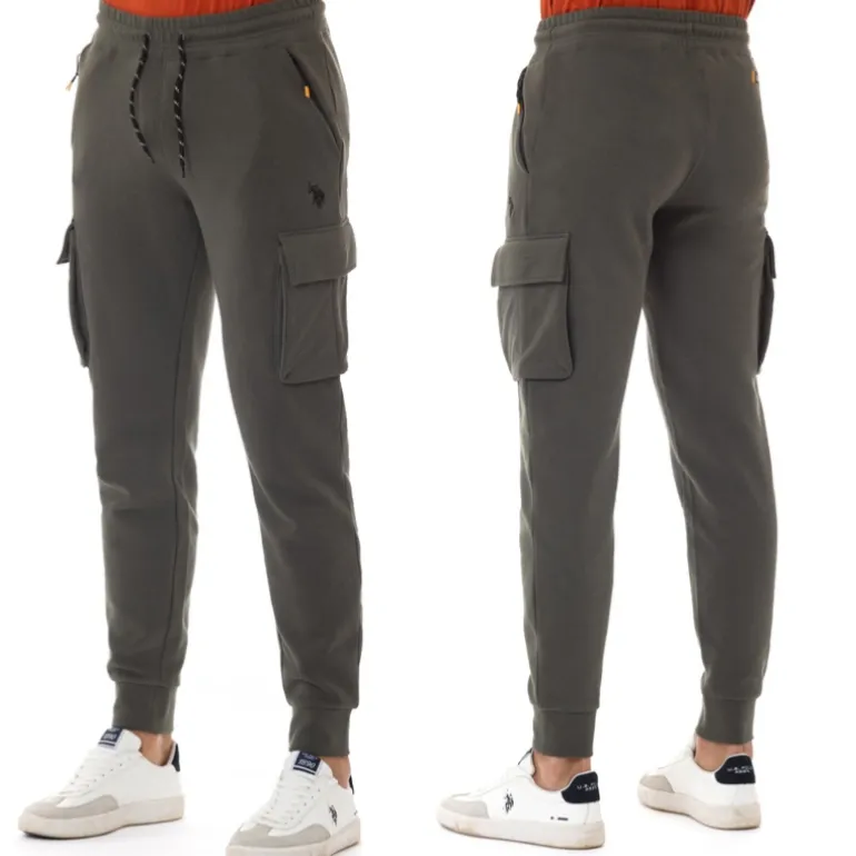Pantalon cargo jogging Us Polo Assn kaki