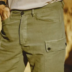 Pantalon Cargo Treillis Freeman T Porter homme Hashes kaki