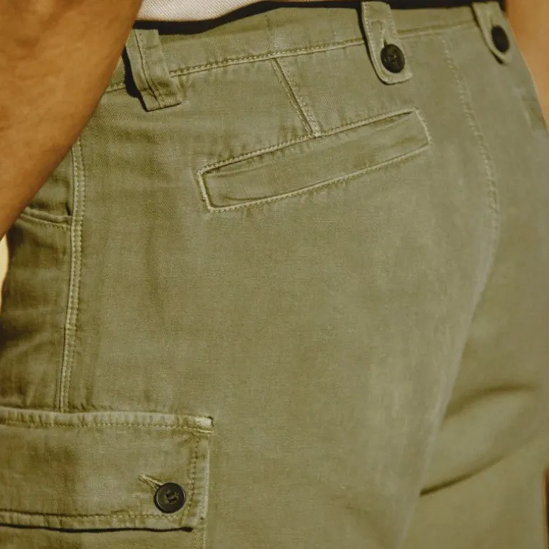 Pantalon Cargo Treillis Freeman T Porter homme Hashes kaki
