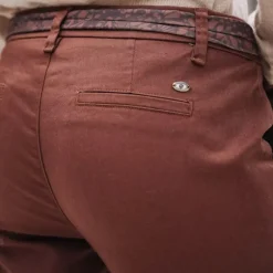 Pantalon Chino Freeman T Porter femme Claudia cappuccino