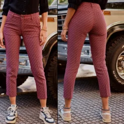 Pantalon city Freeman T Porter femme modèle Claudia Gipsy