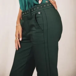 Pantalon city Freeman T Porter femme Claudia vert