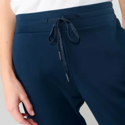 Pantalon femme Le Temps des Cerises Rosi bleu marine