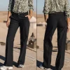 Pantalon flare Freeman T Porter femme Agatha noir