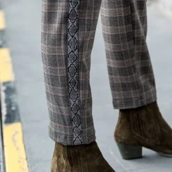 Pantalon Freeman T Porter femme Claudia city London à carreaux