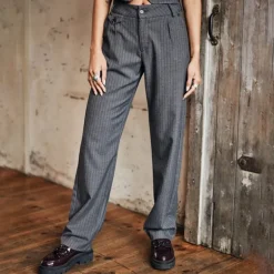 Pantalon Freeman T Porter femme Alba Buren gris