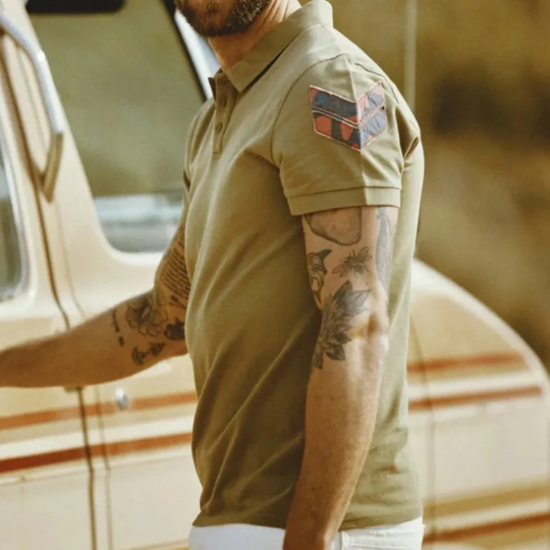 Polo Freeman T Porter Billy Camp khaki