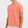 Polo rose Replay Jeans pour homme