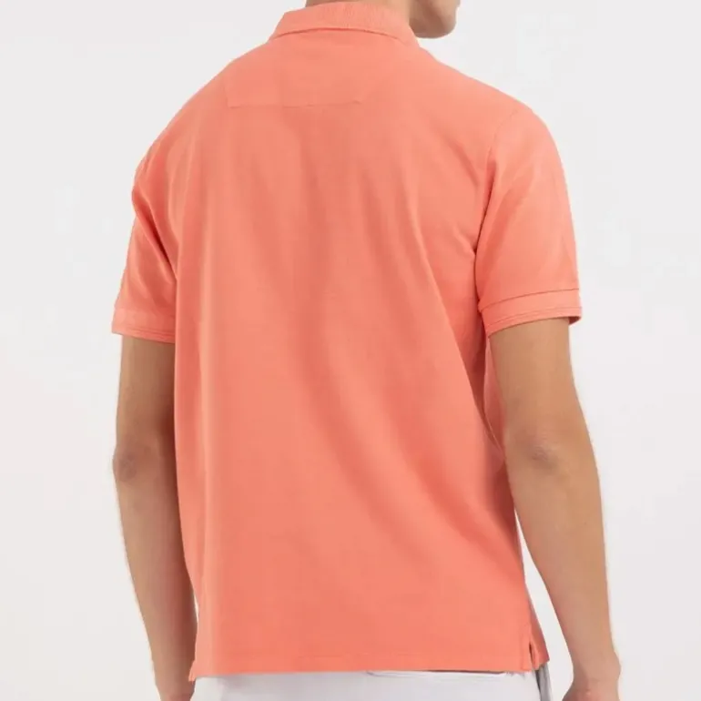 Polo rose Replay Jeans pour homme