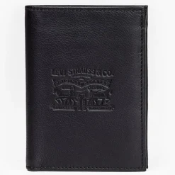 Portefeuilles Levi's ® Two Horses en cuir noir