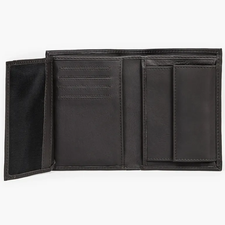 Portefeuilles Levi's ® Two Horses en cuir marron