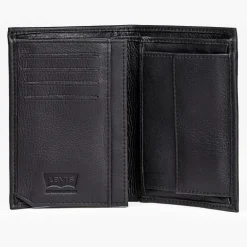 Portefeuilles Levi's ® Two Horses en cuir noir