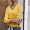 Pull femme Freeman T Porter Lorelia jaune
