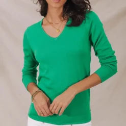 Pull femme Freeman T Porter Lorelia jolly green