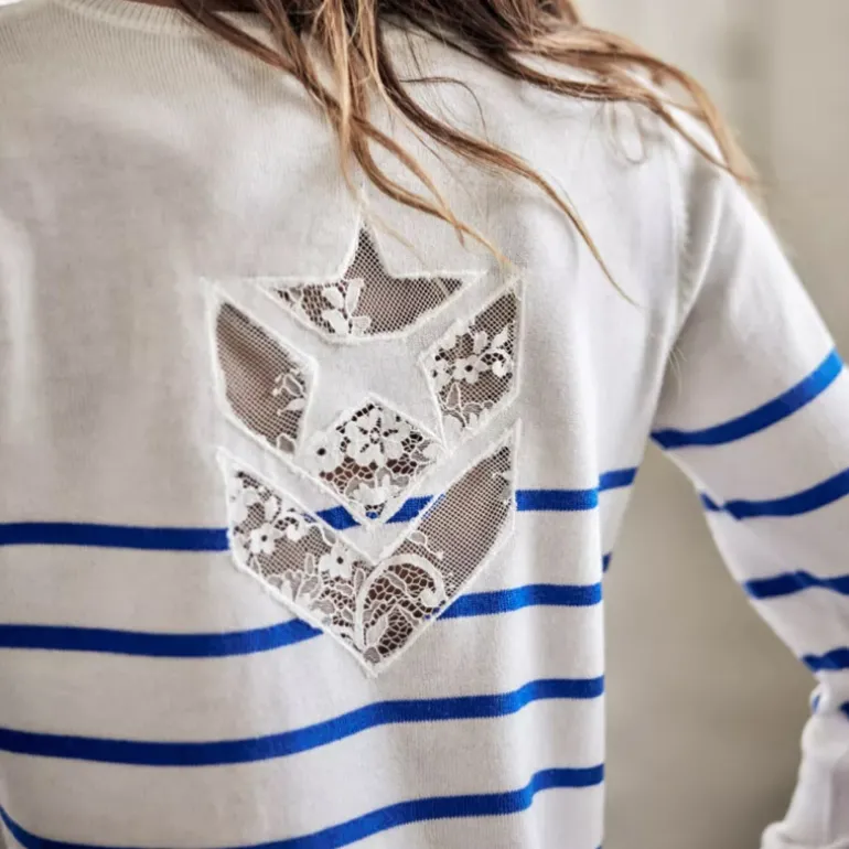 Pull Freeman T Porter femme Lea Stripes