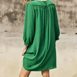 Robe Freeman T Porter femme Juna Plain Color verte